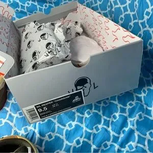 Warren Lotas Reaper Dunk Low Sneakers Chainsaw OG Size 9.5 Men fashion mocha new Warren Lotas Reaper Sneaker  main image 3